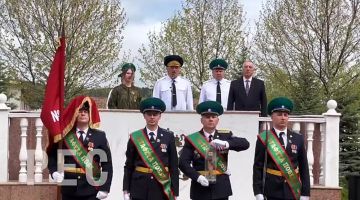 Пограничники Южной Осетии приняли "Эстафету Победы"
