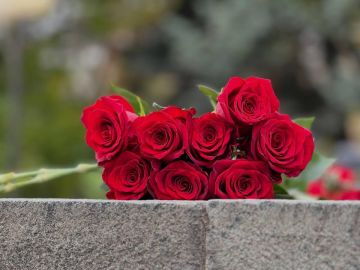 В Знауре почтили память Героя СССР Ивана Цховребова в рамках акции "Эстафета Победы"