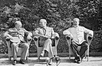 Потсдамская конференция. Автор: Евгений Халдей, Виктор Доброницкий