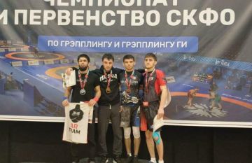 Южноосетинский грэпплер Олег Парастаев стал бронзовым призером чемпионата и первенства Северо-Кавказского федерального округа