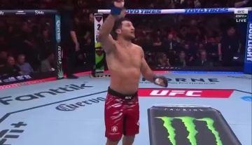 Азамат Бекоев получил бонус за лучшее выступление вечера на турнире UFC