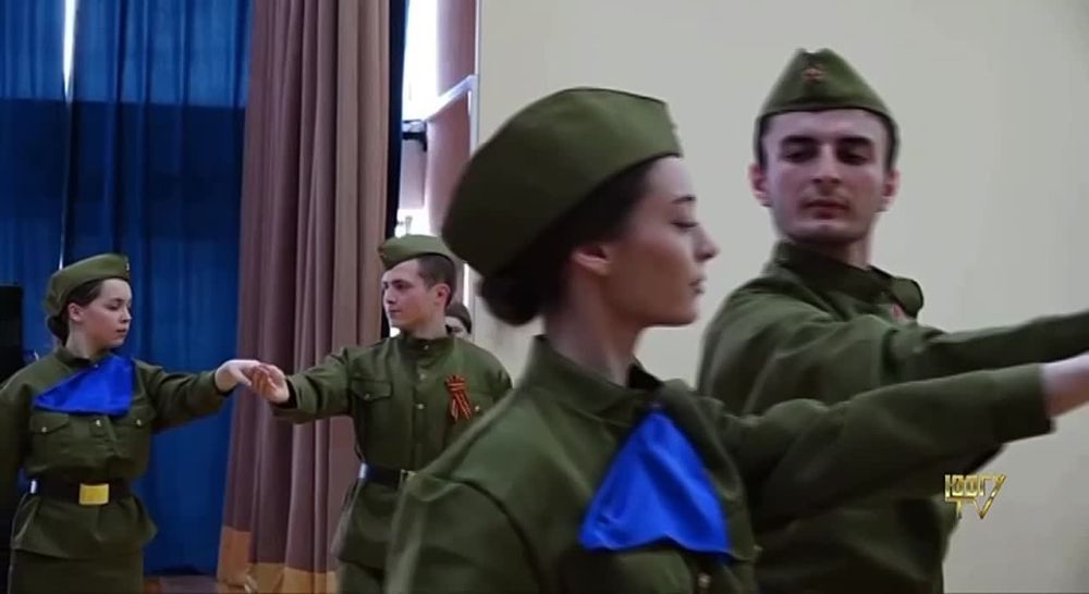Хореографический ансамбль ЮОГУ присоединился к масштабному международному танцевальному флешмобу "Эхо Победы"