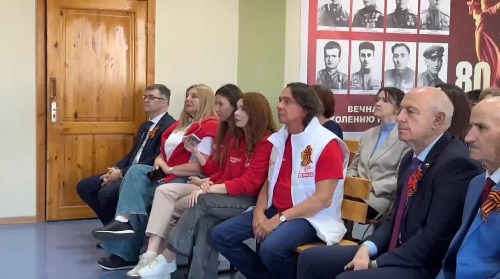 Масштабное мероприятие, посвященное празднованию 80-летия Победы в Великой Отечественной войне, прошло в Цхинвальской СОШ №6