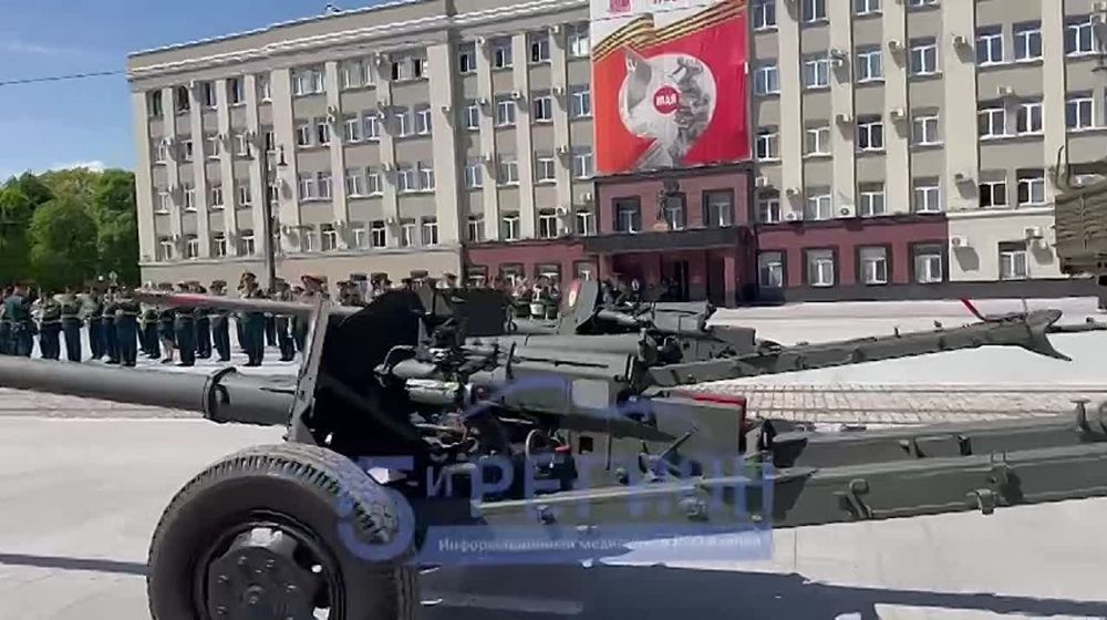 Во Владикавказе проходит генеральная репетиция парада Победы