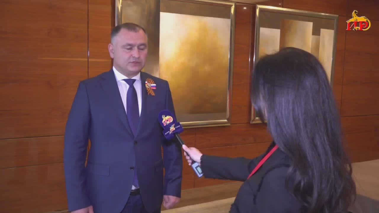 Президент Алан Гаглоев пообщался с журналистами ГТРК «Ир» в Москве