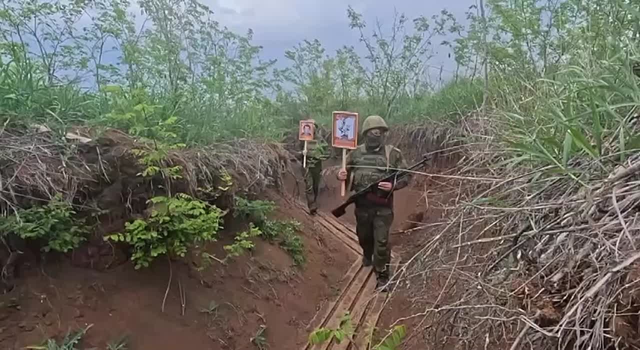 Бессмертный Полк на передовой в зоне СВО
