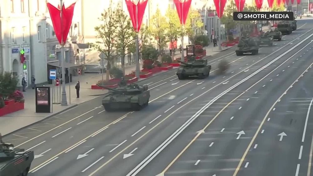 В Москве идет полным ходом подготовка в параду