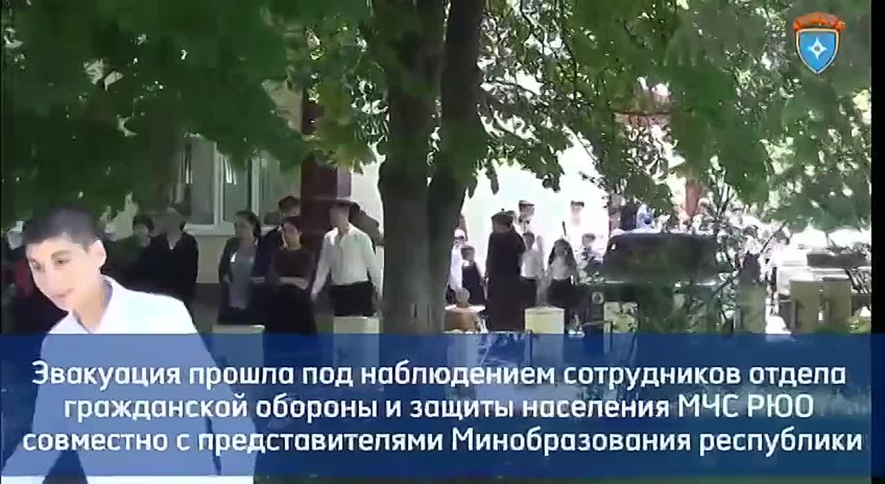 В гимназии «Альбион» г. Цхинвал в прошедшую пятницу состоялось плановое тренировочное занятие по сценарию «Эвакуация учащихся и персонала из здания СОШ при возникновении пожара»