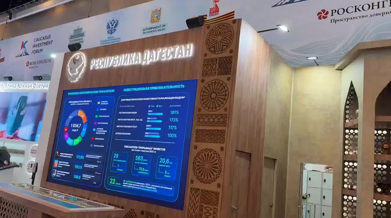 На площадке форума в Минводах президент Алан Гаглоев пообщался с российскими коллегами, а также представителями власти Адыгеи, Кабардино-Балкарии, Дагестана