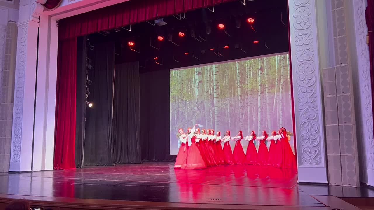 Ансамбль "Березка" впервые в Южной Осетии