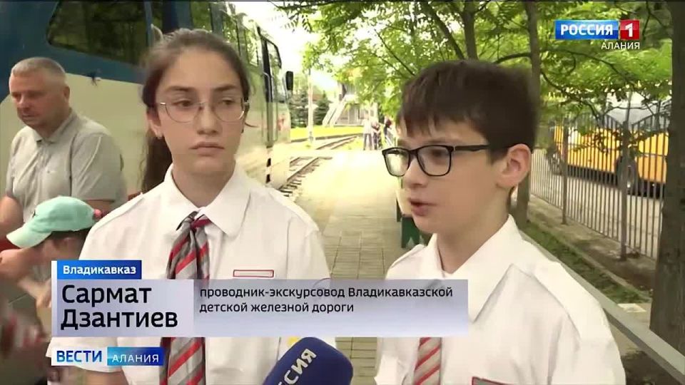 Владикавказская детская железная дорога открыла 57-й сезон