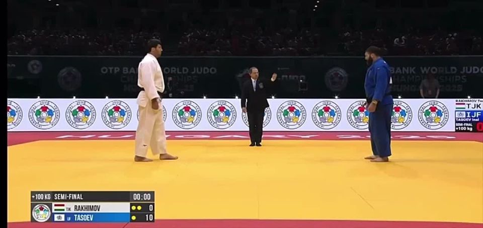Инал Тасоев выходит в финал чемпионата мира по дзюдо в Будапеште