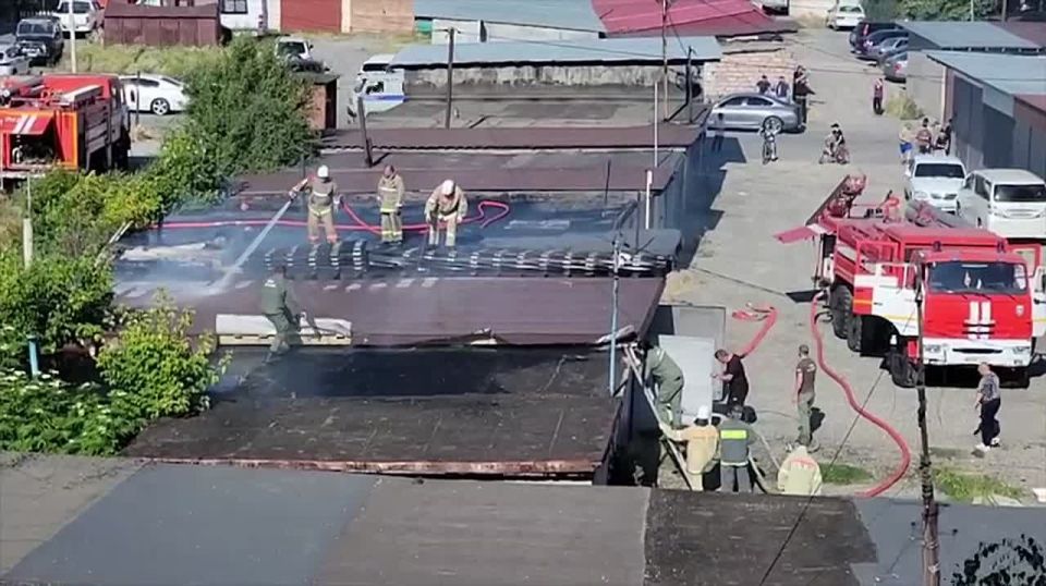 Сотрудники МЧС оперативно ликвидировали пожар