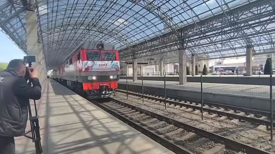 Школьники из Южной Осетии стали участниками акции "Поезд Памяти"