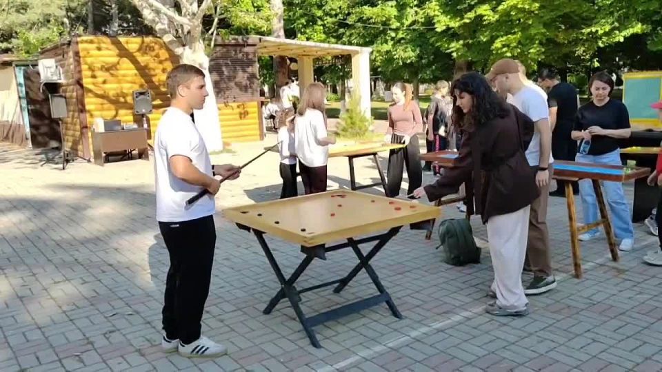 В Цхинвале отмечают День молодежи соревнованиями по играм народов мира