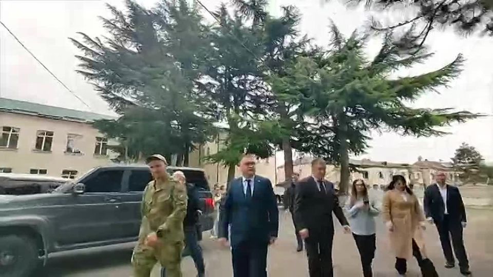 В Южной Осетии началось строительство современной казармы для бойцов ОМОН