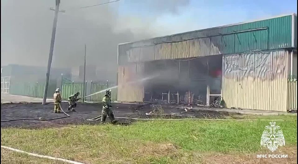 Пожар в Моздоке ликвидирован
