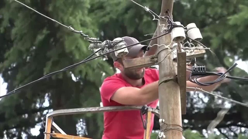 В Ленингорском районе Южной Осетии обновляют уличное освещение