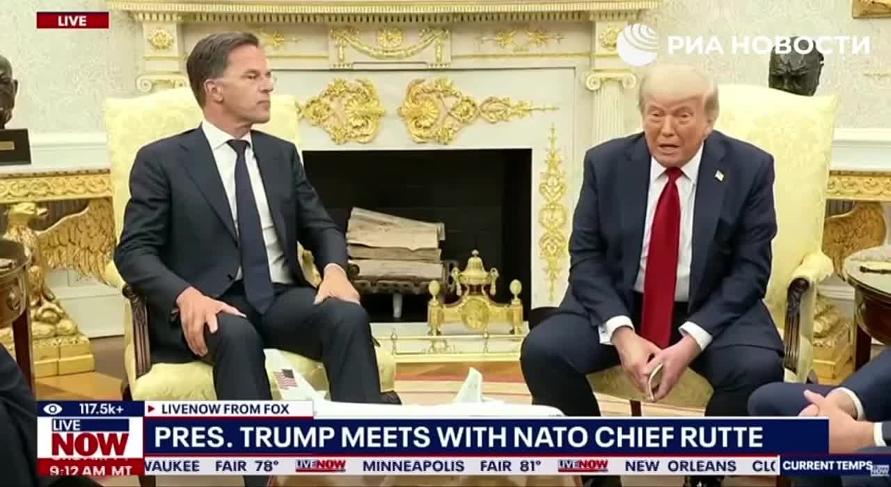 Трамп заявил, что "очень недоволен Россией" и ставка вторичных пошлин против партнеров РФ достигнет 100%, если в сделке по Украине в течение 50 дней не будет прогресса