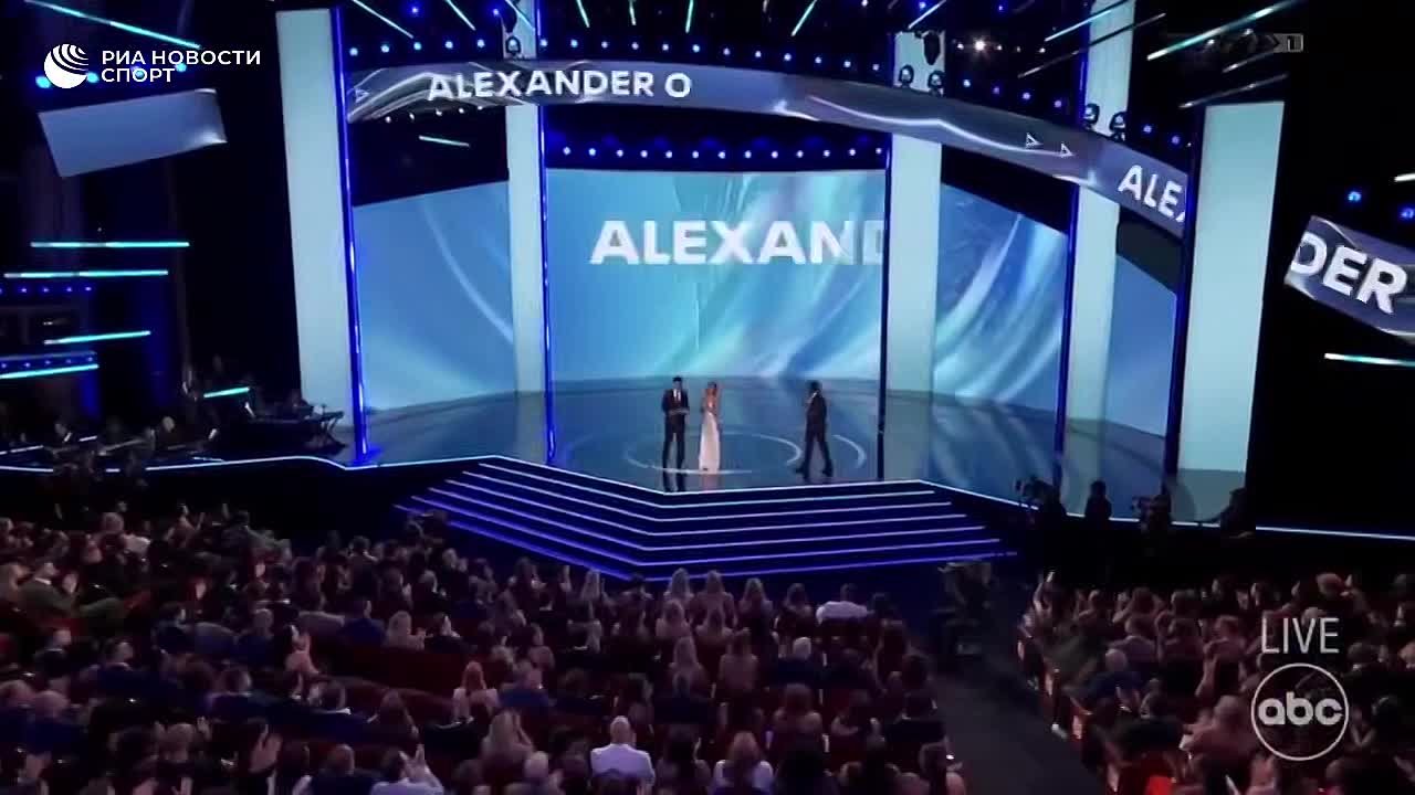 Александр Овечкин удостоен престижной премии ESPY за рекордное достижение