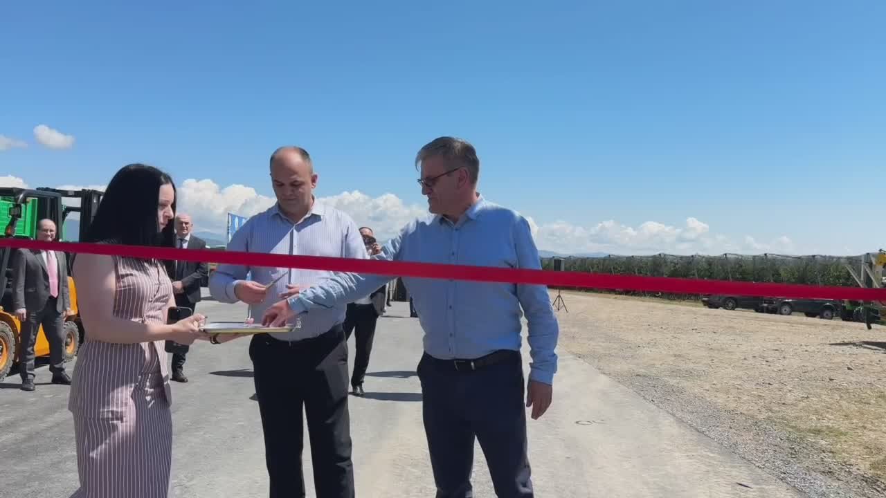 В селе Хетагурово Южной Осетии открыли участок дороги длиной два километра