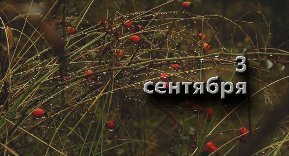 Какой сегодня день в России и мире — 3 сентября