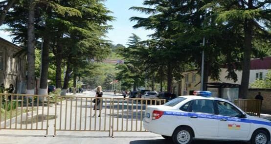 Соборную площадь в Цхинвале временно перекроют для движения автотранспорта