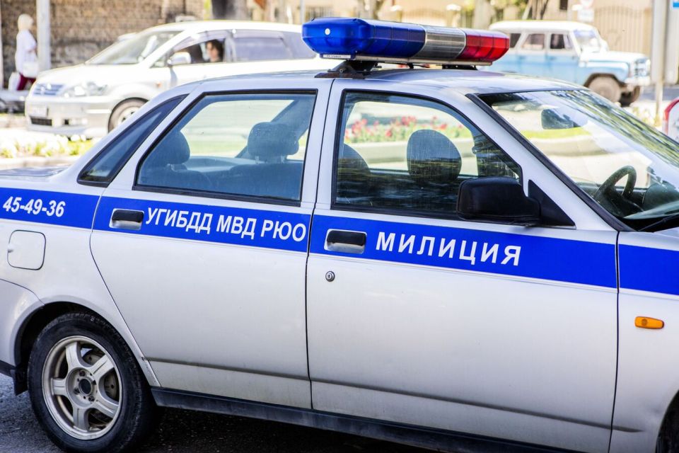 В Цхинвале столкнулись "таблетка"  и легковушка