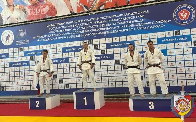 Курсант Феликс Кулумбегов выиграл первенство Краснодарского края по дзюдо среди юниоров