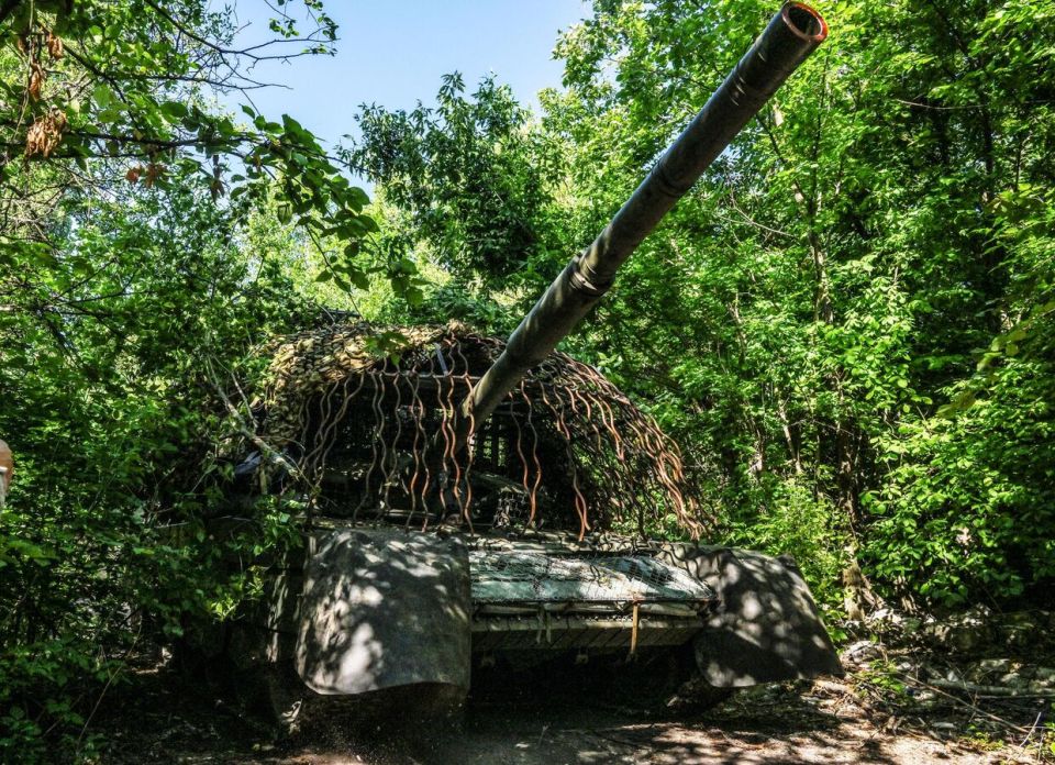 Танкисты группировки "Запад" уничтожили опорный пункт ВСУ в ЛНР