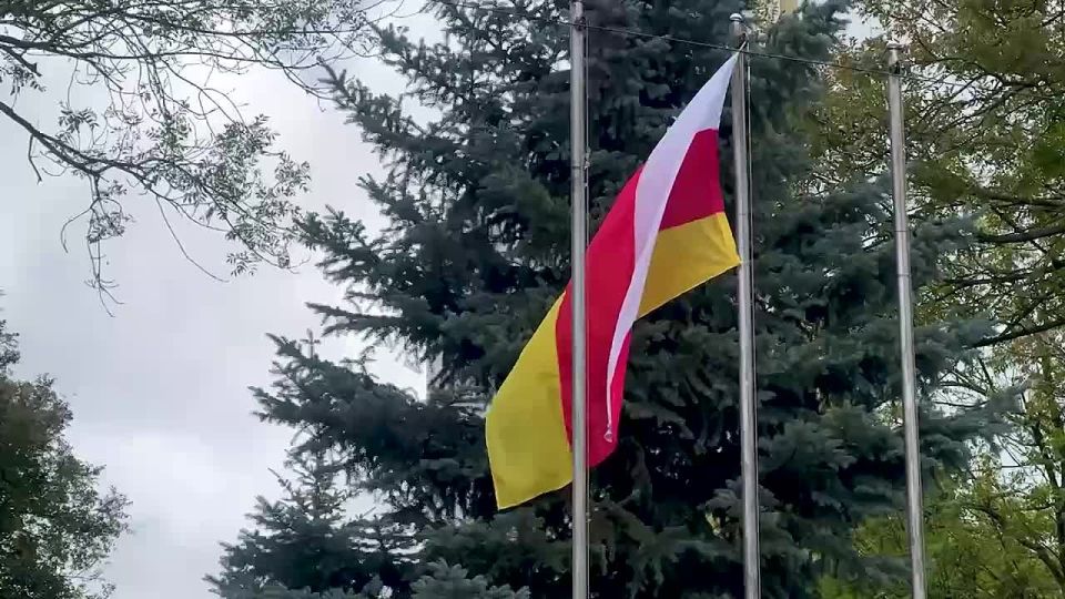 В Цхинвале с размахом отметили День государственного флага Южной Осетии