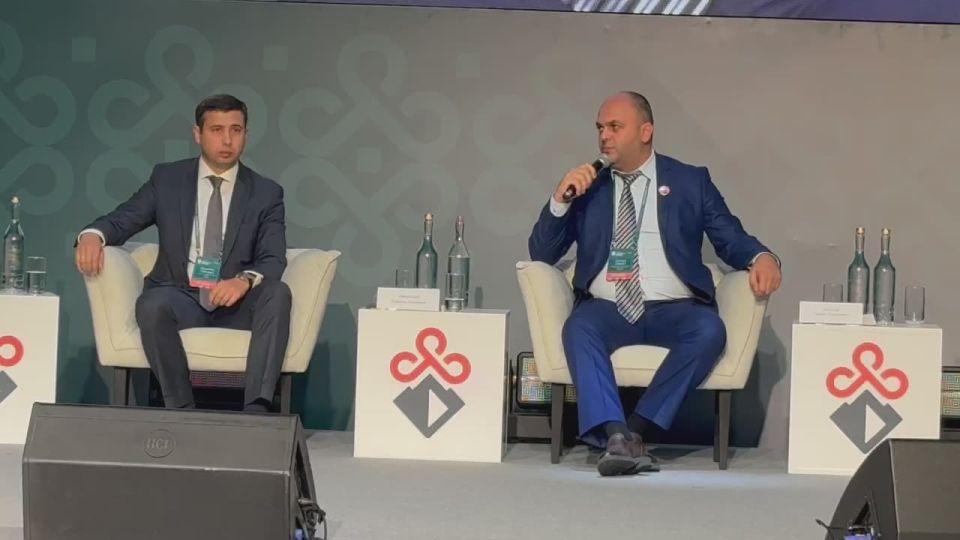 Панельная дискуссия «Южная Осетия-территория новых инвестиций» проходит на площадке «Олимп» в рамках первого международного экономического форума