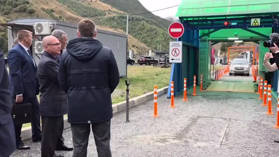 Ускоряем досмотр легковых авто в пункте пропуска «Нижний Зарамаг» на границе Северной и Южной Осетии