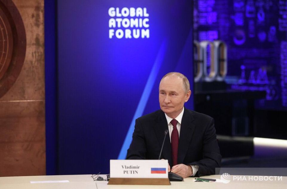 Путин заявил, что уран на планете может закончиться в 2090-е годы, а то и в 2060-е годы, но Россия в 2030 году запустит первую в мире атомную энергосистему с замкнутым циклом