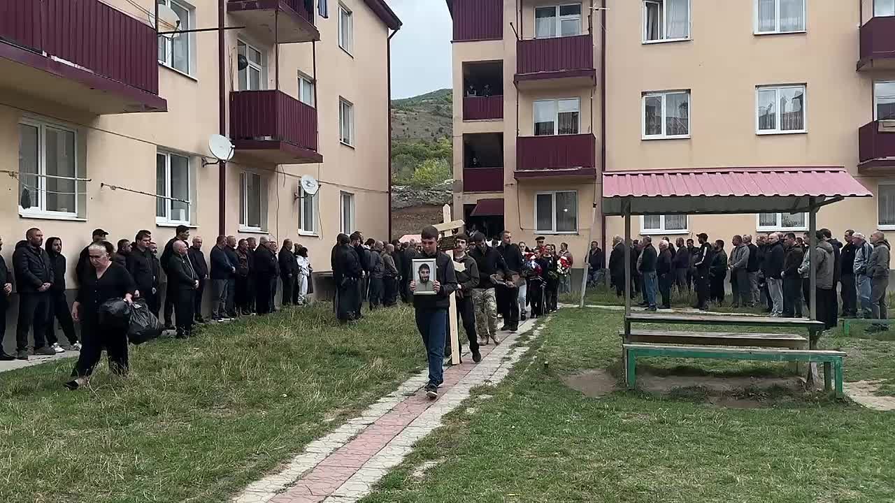 В Южной Осетии проводили в последний путь бойца Артура Габатова (Кжх), погибшего при исполнении воинского долга в зоне проведения специальной военной операции