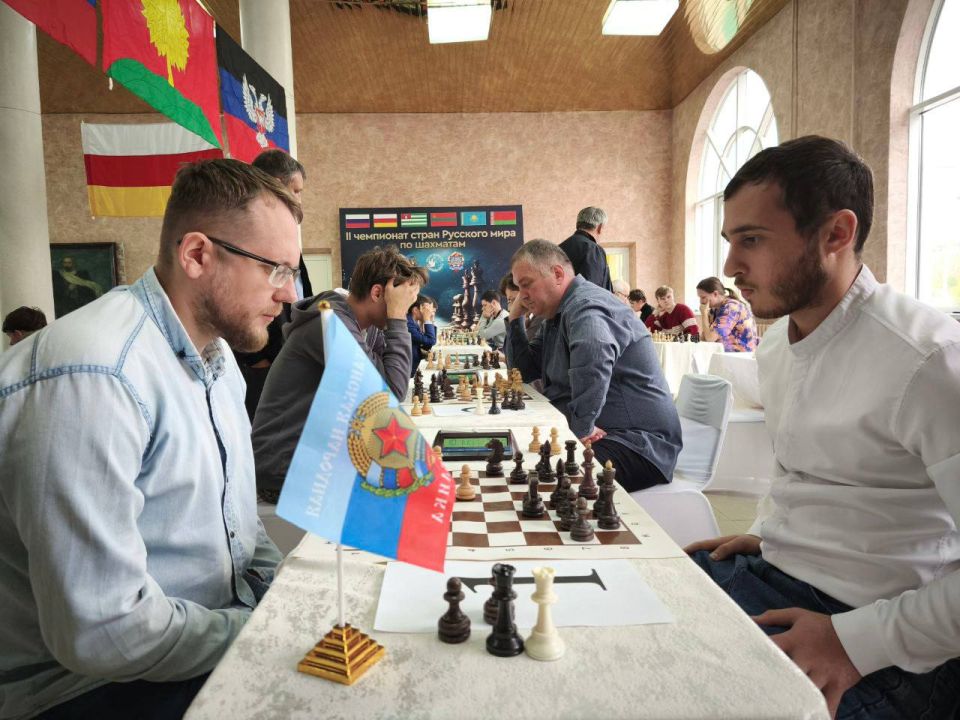 В Цхинвале проходит II чемпионат Русского мира по шахматам