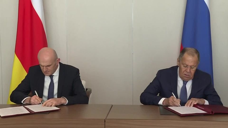 Подписание Плана консультаций между Министерством иностранных дел Республики Южная Осетия и Министерством иностранных дел Российской Федерации на 2026-2027 годы