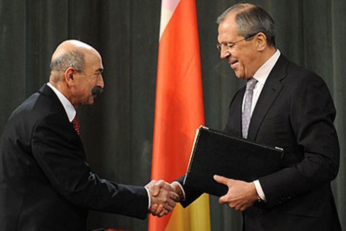 Сергей Лавров отметил вклад Мурата Джиоева в развитие внешней политики Южной Осетии