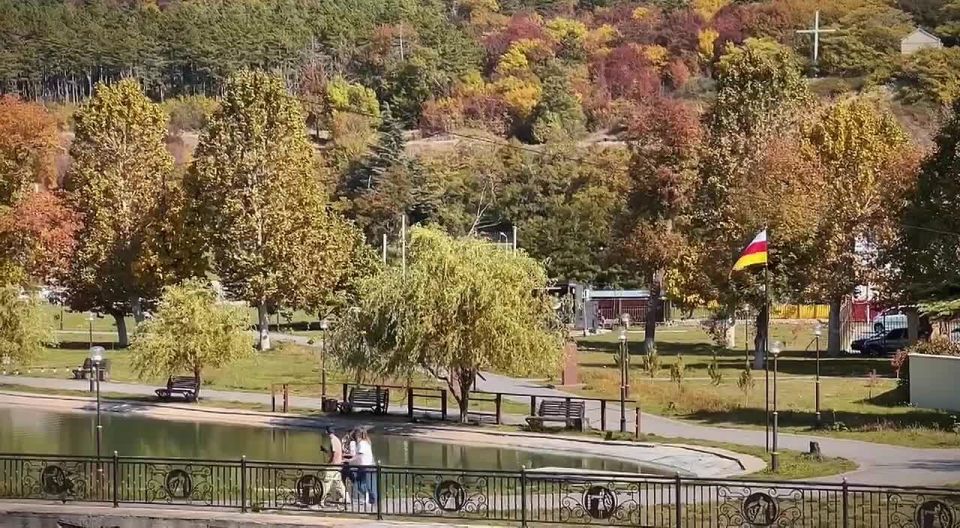 Цхинвал в осенних красках