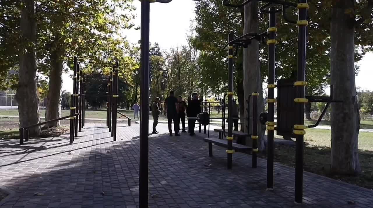 В Цхинвале открыли спортплощадку, построенную участниками СВО