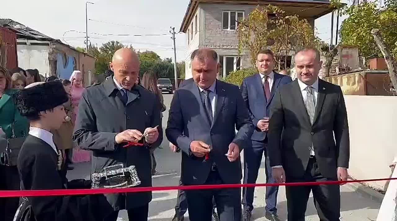 В Цхинвале проходит церемония открытия детского сада №19 «Баелон»