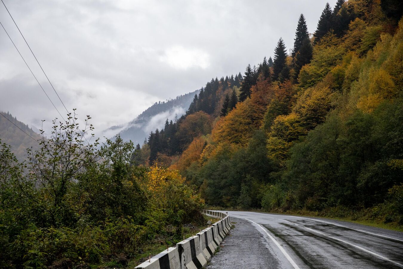 МЧС: на Транскаме туман и дождь, но трасса функционирует штатно