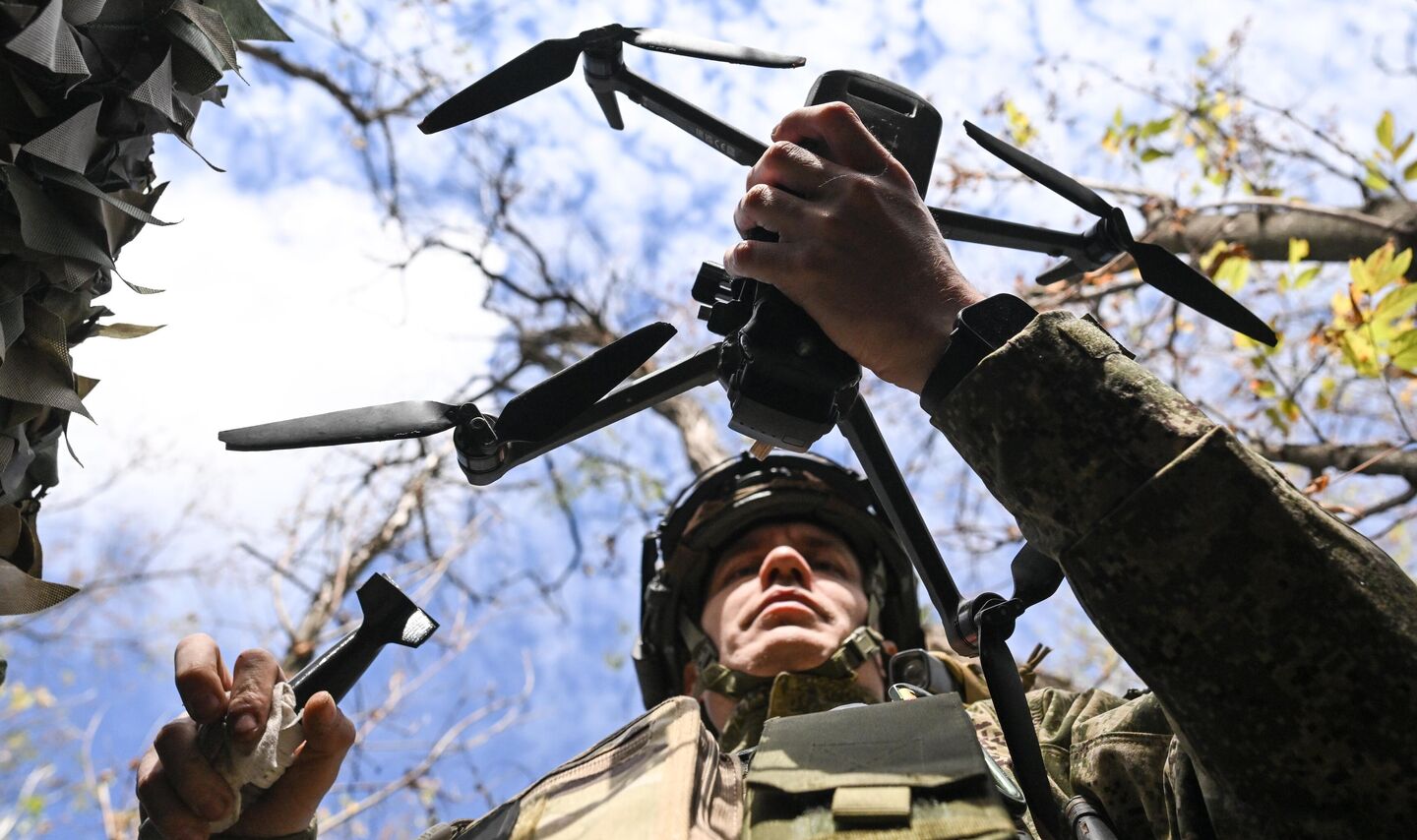 Российские дроны уничтожили украинскую ДРГ на красноармейском направлении