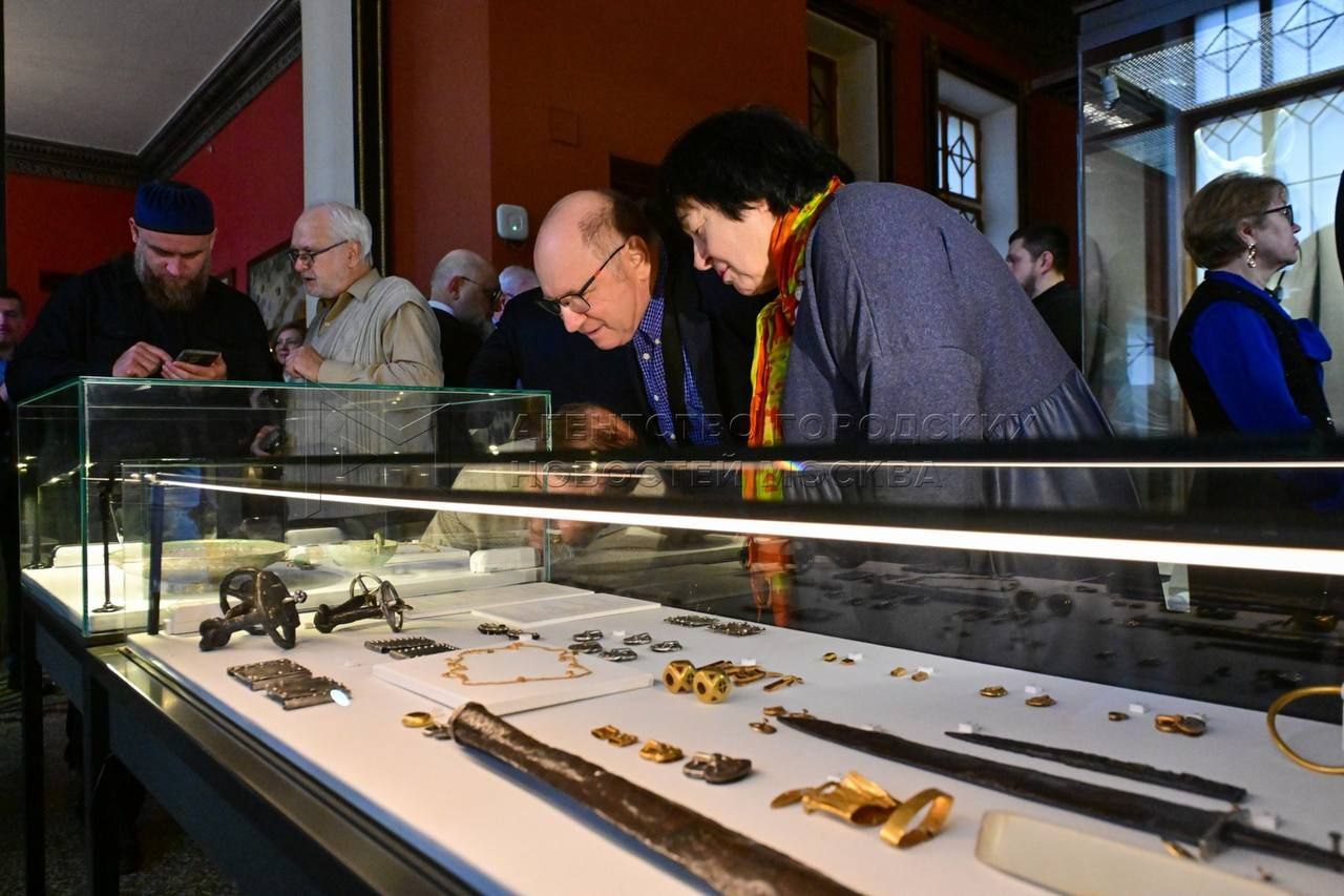 Сокровища аланских воинов IV века представлены в Историческом музее Москвы