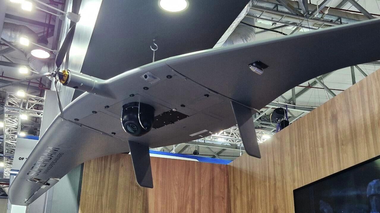 Новейший дрон-разведчик Supercam S180 впервые представили на Dubai Airshow-2025