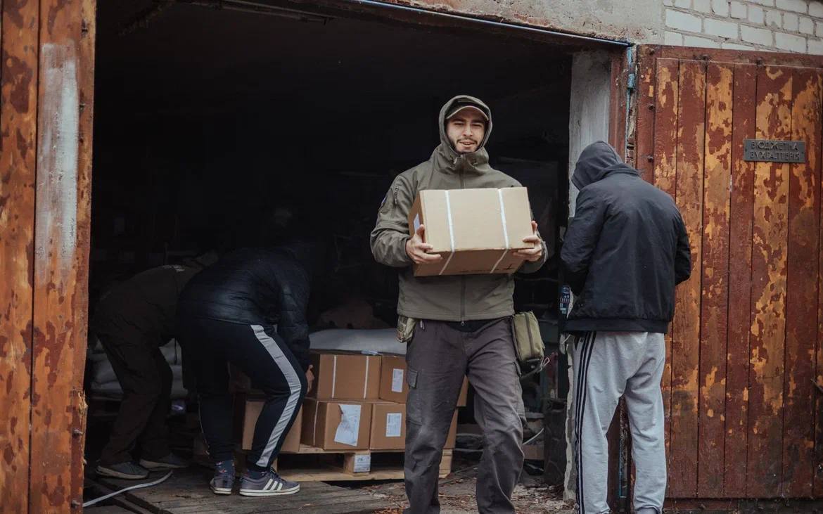 Североосетинские активисты Молодёжки Народного фронта завершили гуманитарную миссию в ЛНР и Запорожской области