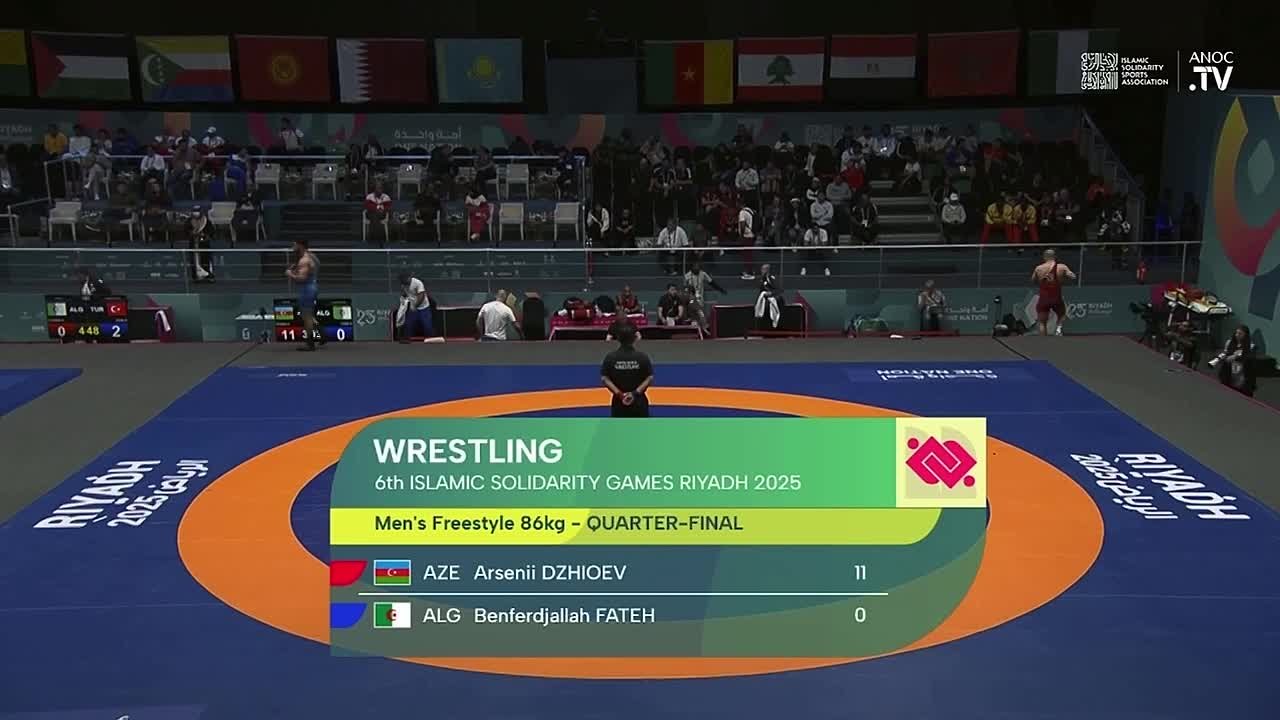 Арсений Джиоев выходит в полуфинал VI Игр исламской солидарности