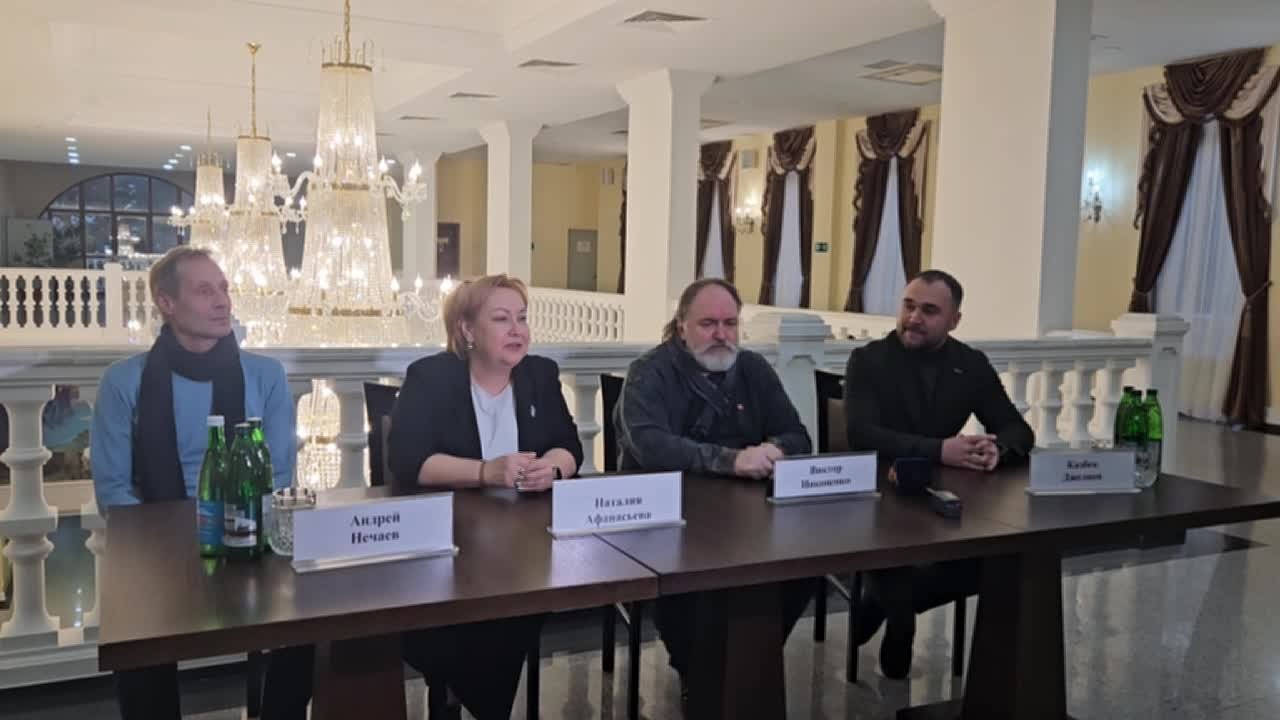 Театр имени Образцова почти целый год готовился к выступлению в Южной Осетии, и очень приятно, наконец, быть здесь