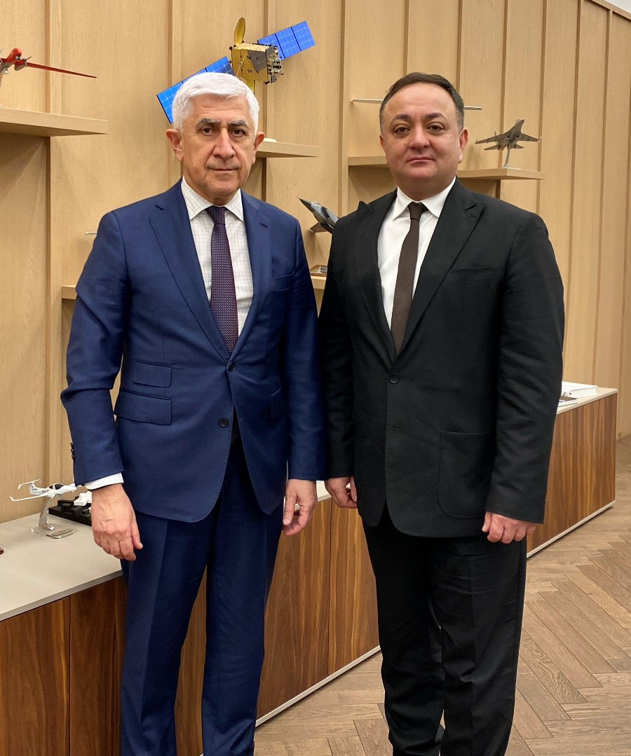 Состоялась встреча Чрезвычайного и Полномочного Посла Южной Осетии в России Знаура Гассиева с Ректором Московского Авиационного института Михаилом Погосяном