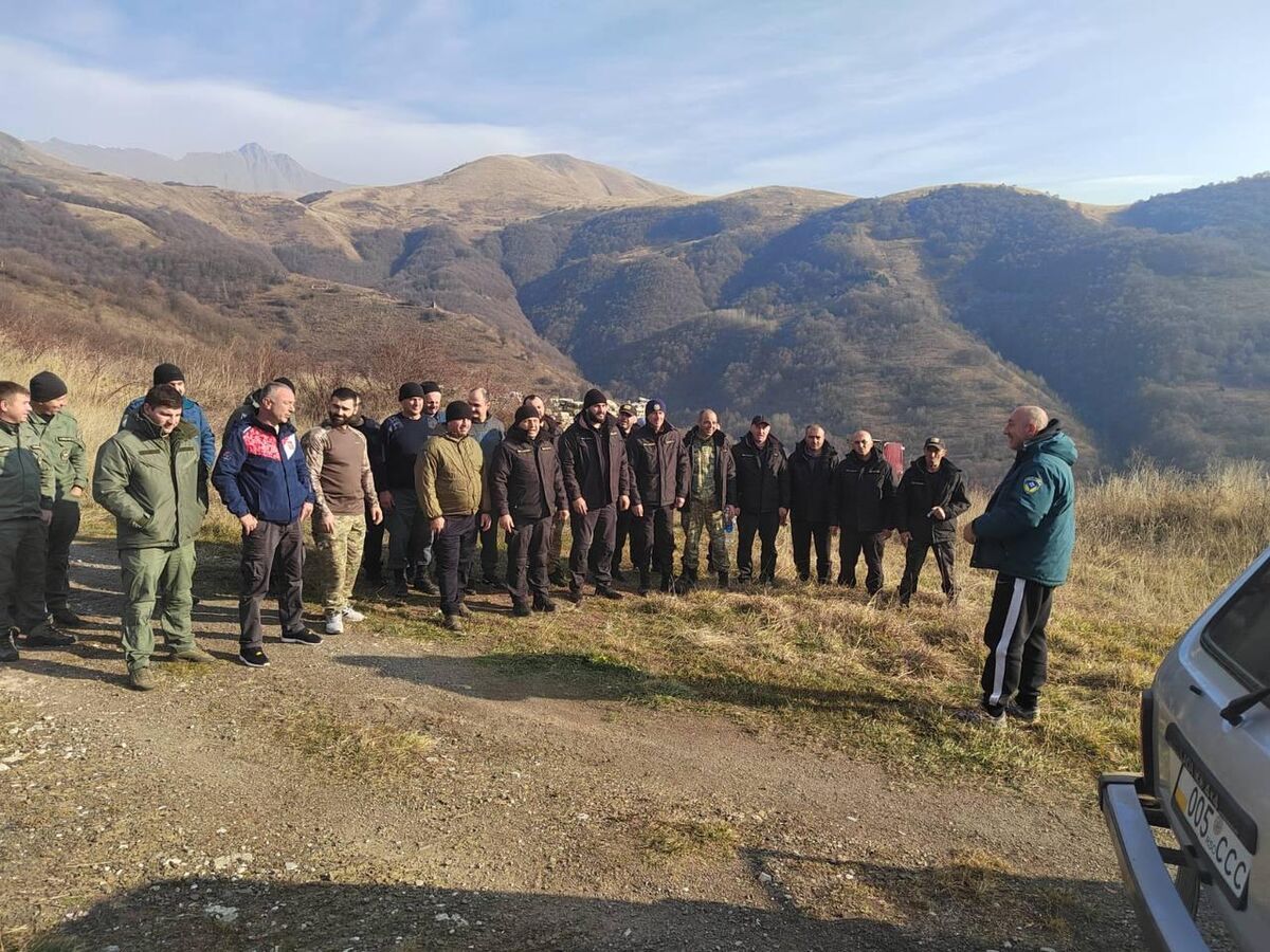 Не допустить огонь к святым местам: в Южной Осетии пятые сутки идет борьба с пожарами